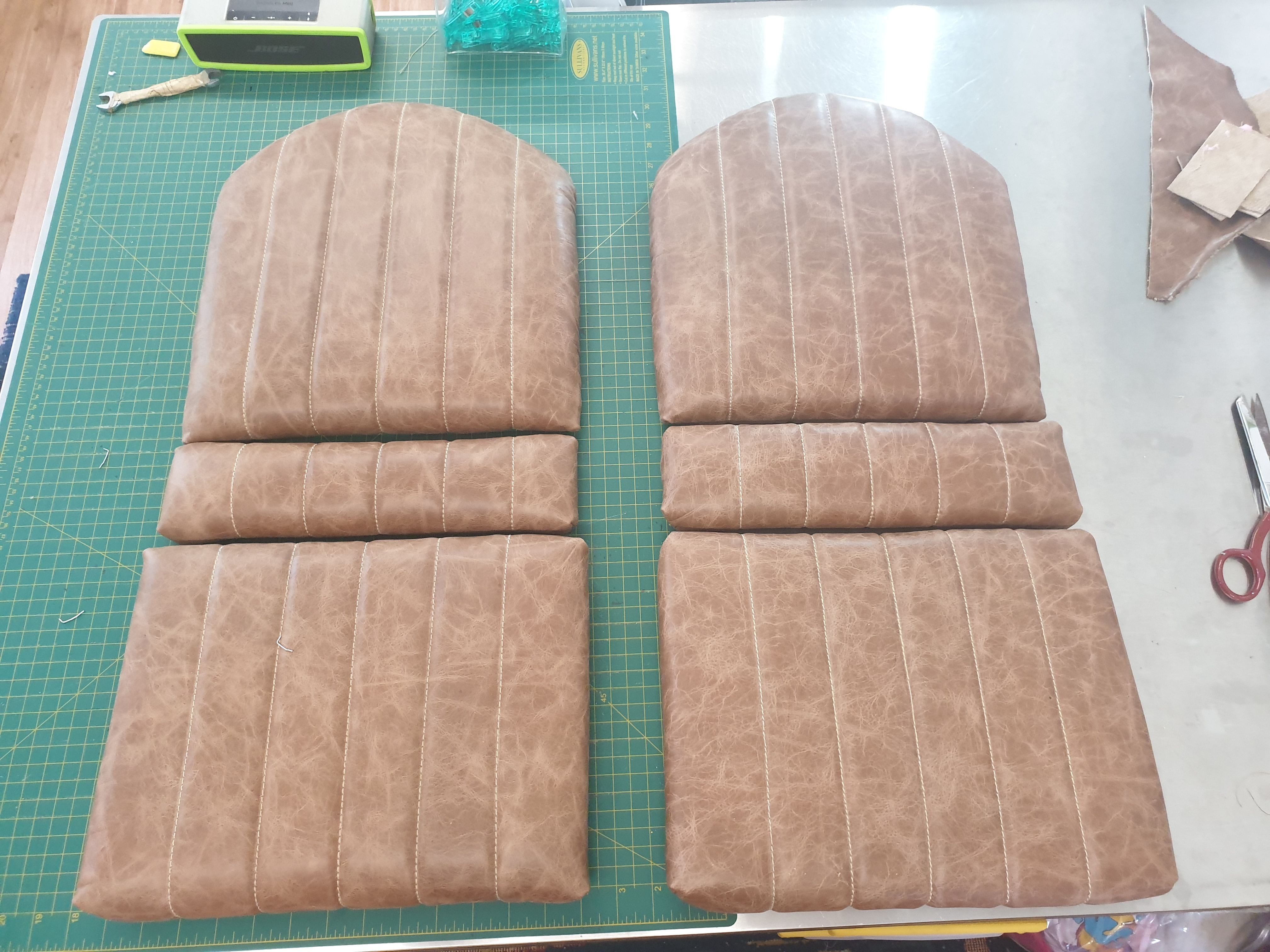 seat insert for bomber style seats