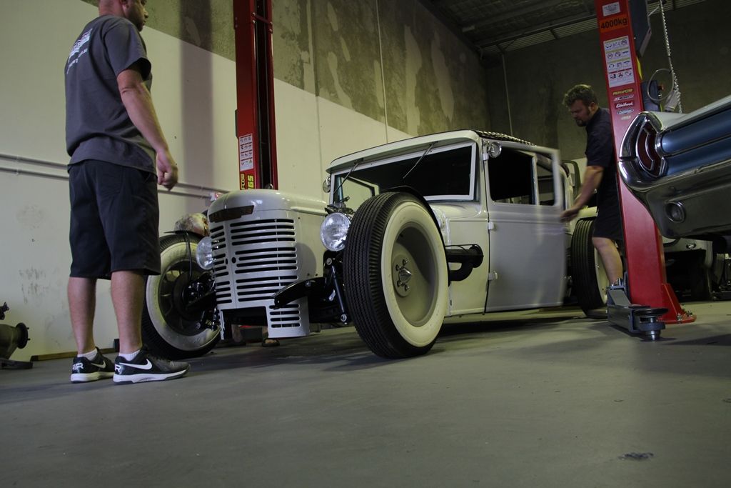Channelled tudor hotrod