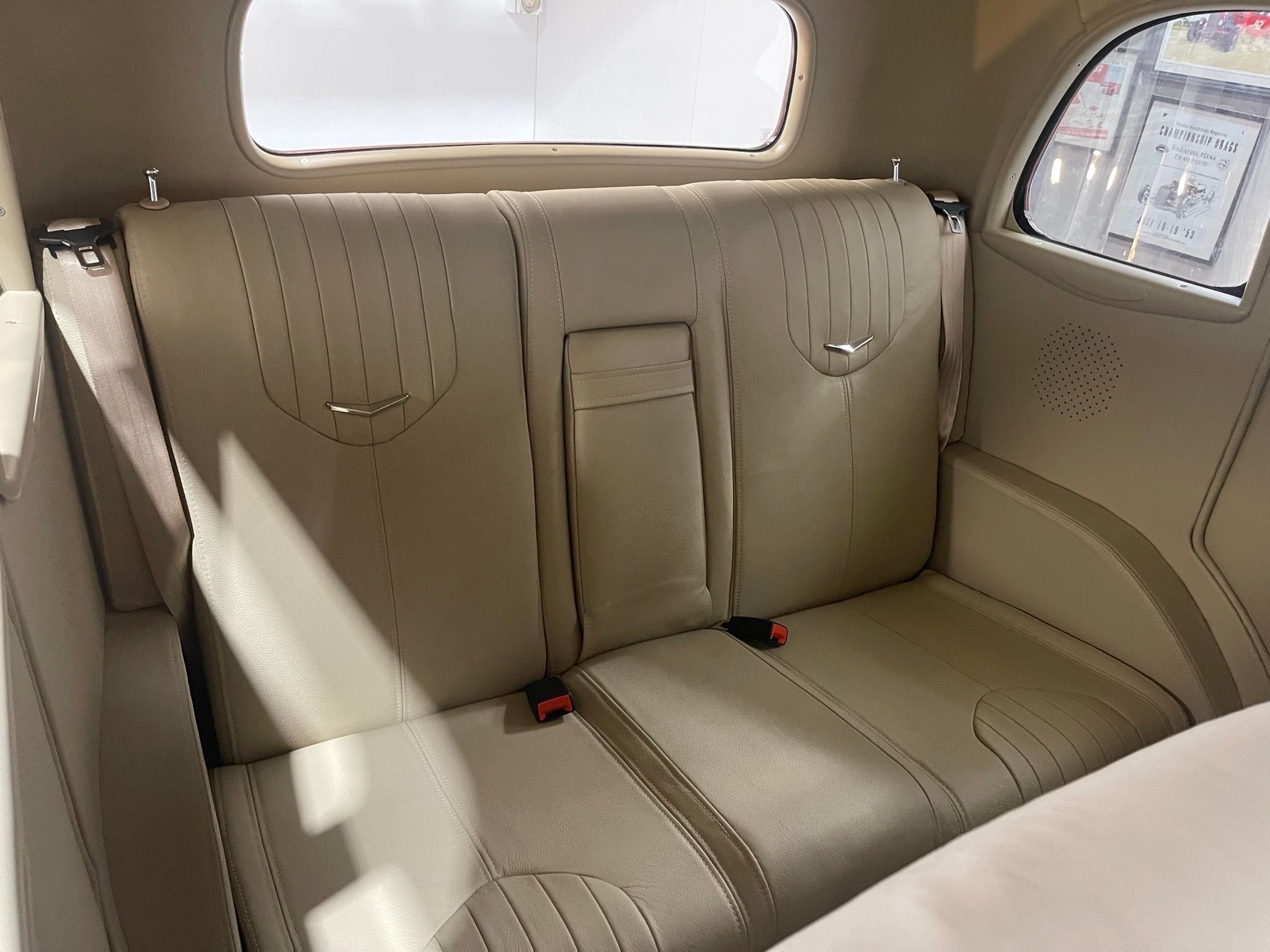 repurposed Telstar seat into a Ford Hotrod